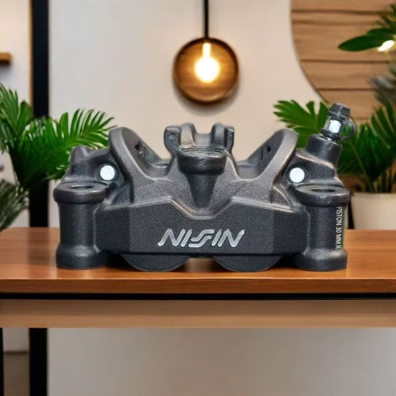 Forged Front Brake Caliper 4 Piston - Pinza freno forgiata Nissin per moto,