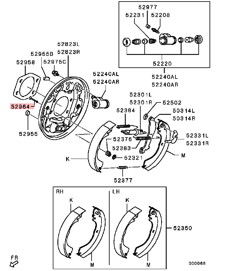 1 kit per 1 kit di riparazione - Front Rear Brake Caliper Bracket Kit recensione e prezzo