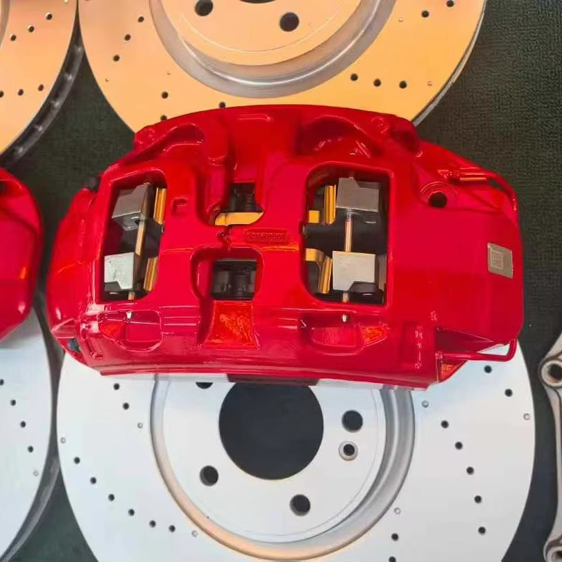 Nuovo set di pinze freno after - Forged Front Brake Caliper 4 Piston recensione e prezzo