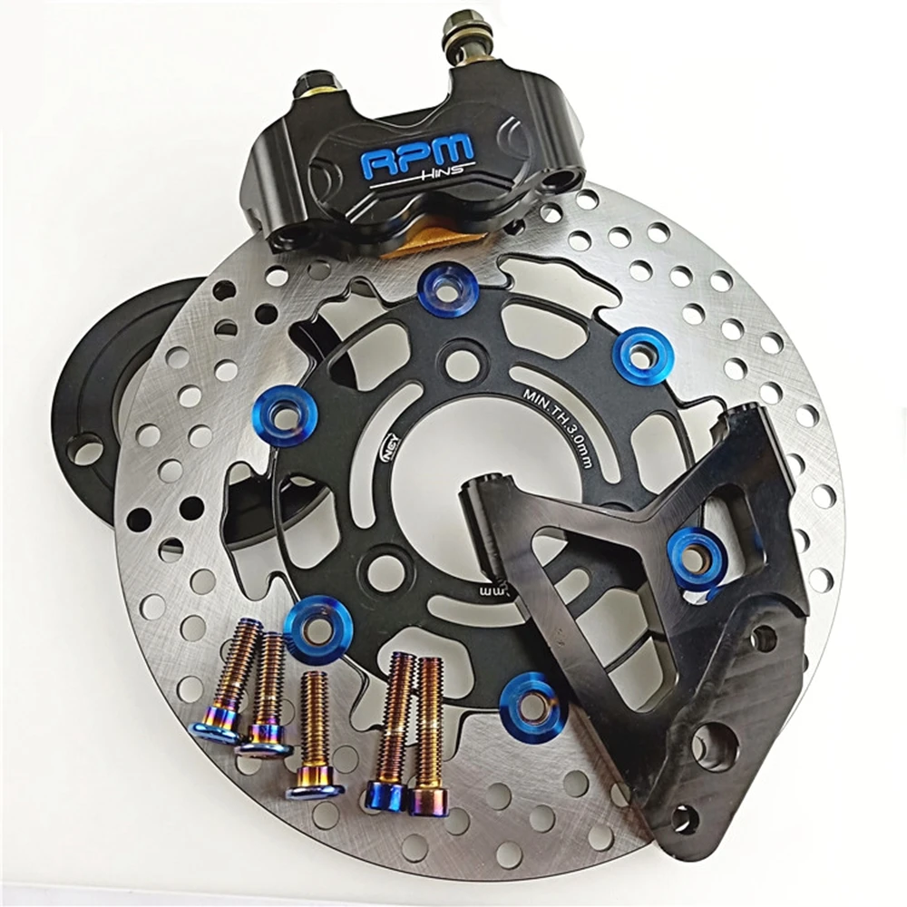 Pinze Freno Elettriche CNC RPM - Front Rear Brake Caliper Bracket Kit recensione e prezzo